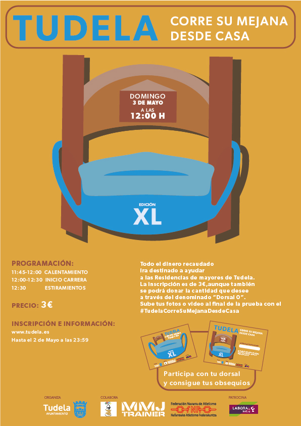 VUELTA A LA MEJANA 2020. CORRE DESDE CASA